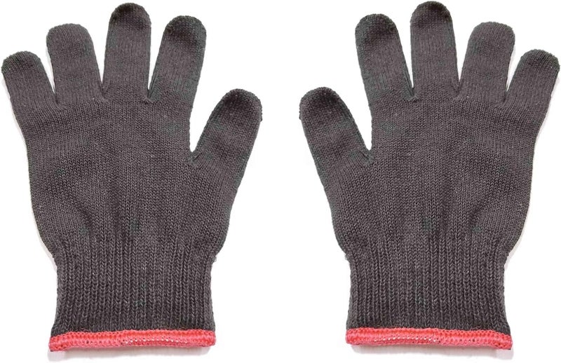 LavaLock Disposable Nitrile BBQ Gloves with Cotton Liners for Outdoor Cooking Grilling Smokers and Barbecue Competition (Medium 100 Count Black) - Image 5